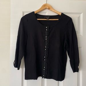 Black classic cardigan